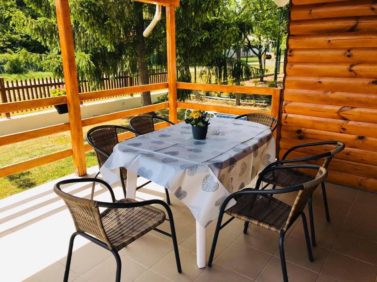 Fortuna Apartmanhazak Bogacs Bagian luar foto